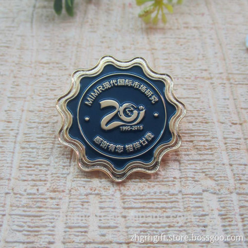 Professional Manufacture Lapel Pin Metal Badge With Custom Design